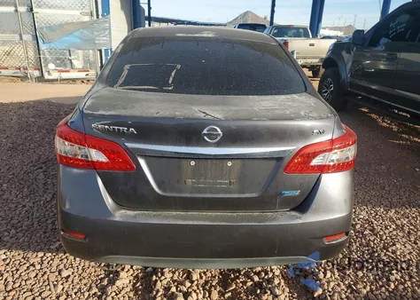 2014 Nissan Sentra S z USA, uszkodzony, nr VIN 1N4AB7AP2EN855754